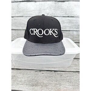 Crooks & Castles x New Era Ostrich Leather Bill And Strap back